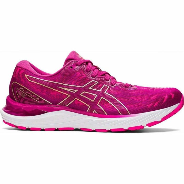 asics gel cumulus 23 womens running shoes pink 29634460483792