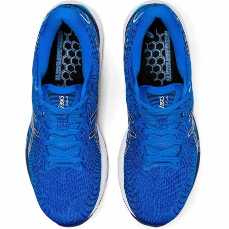 asics gel cumulus 24 mens running shoes blue 37451042980048