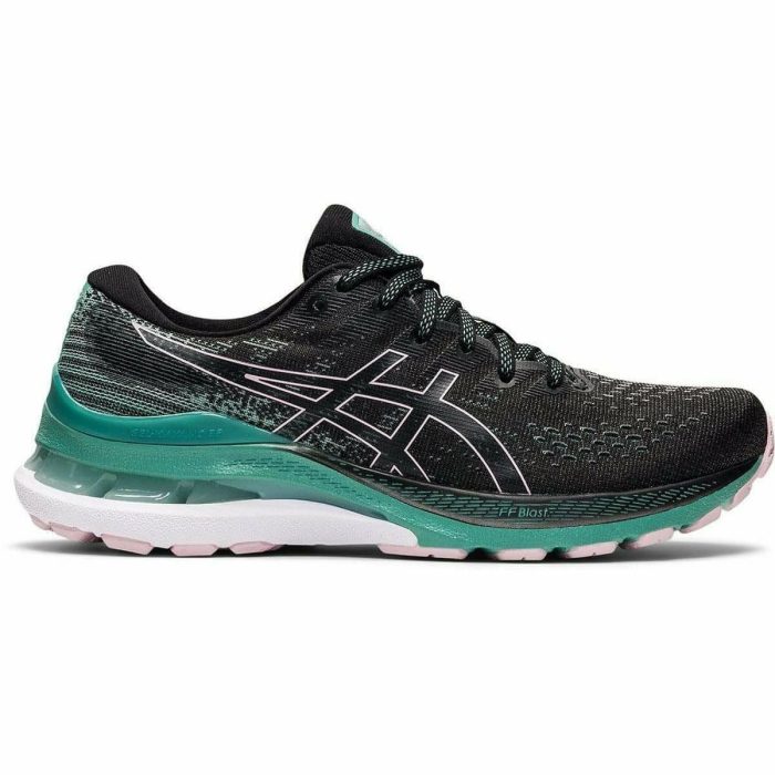 asics gel kayano 28 womens running shoes black 29621594128592