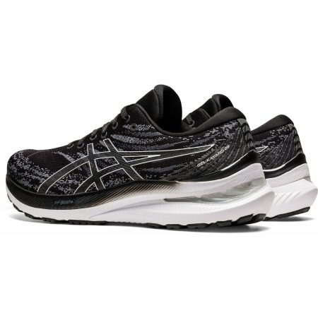 asics gel kayano 29 wide fit 2e mens running shoes black 37450556276944