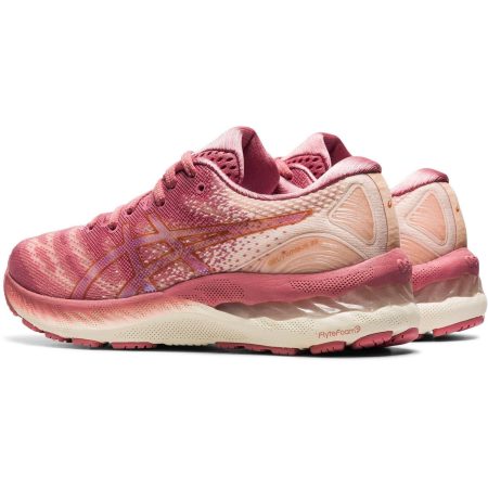 asics gel nimbus 23 womens running shoes pink 29581958840528