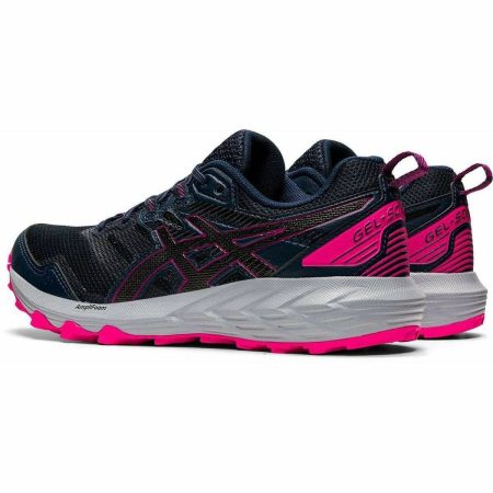 asics gel sonoma 6 womens trail running shoes blue 29668400005328