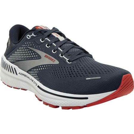 brooks adrenaline gts 22 mens running shoes navy 29675817205968