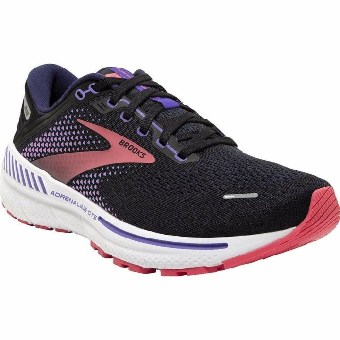 brooks adrenaline gts 22 womens running shoes black 29675932221648