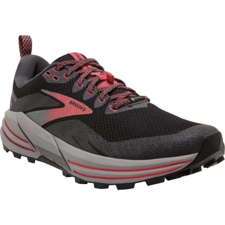 brooks cascadia 16 gtx womens trail running shoes black 29649870061776