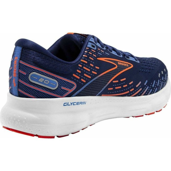 brooks glycerin 20 mens running shoes blue 29684385808592