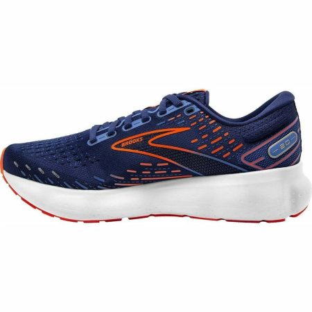 brooks glycerin 20 mens running shoes blue 29684385874128