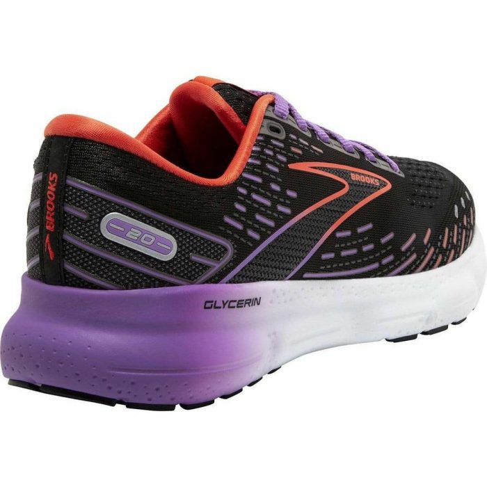 brooks glycerin 20 womens running shoes black 29684535066832