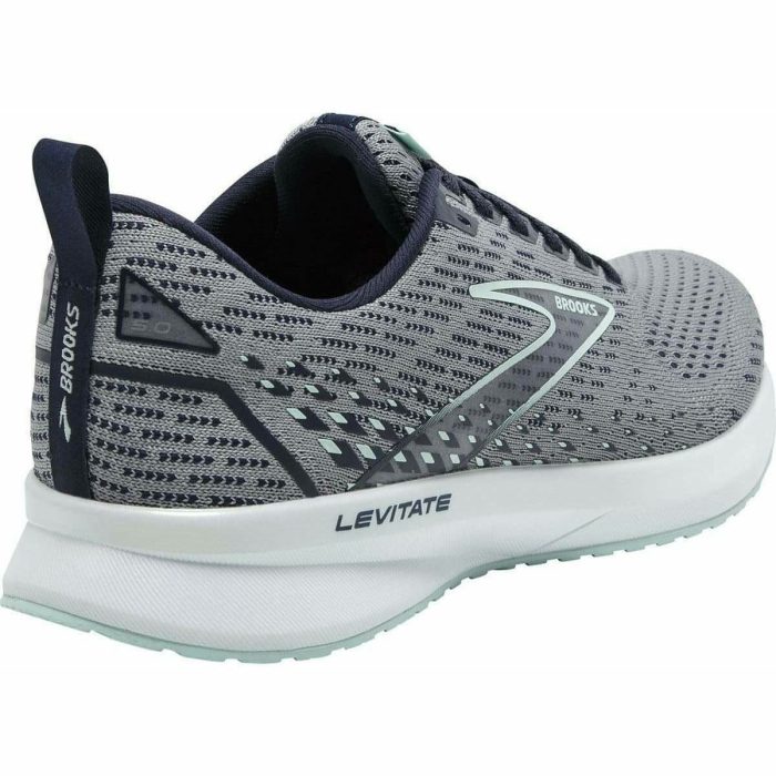 brooks levitate 5 womens running shoes grey 29692400861392