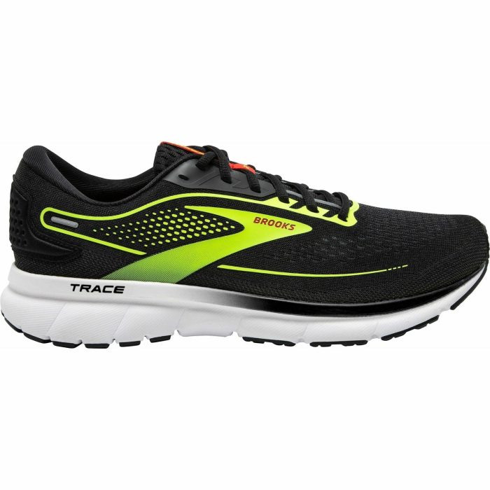 brooks trace 2 mens running shoes black 37408054968528