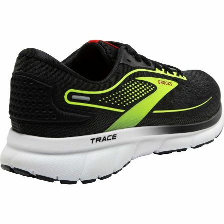 brooks trace 2 mens running shoes black 37408055132368