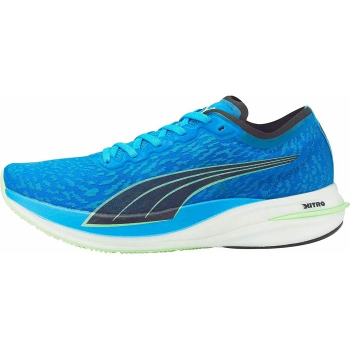 puma deviate nitro wildwash mens running shoes blue 37340651847888