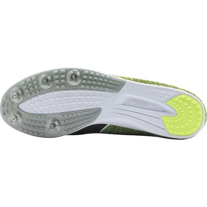 puma evospeed distance 8 mens running spikes yellow 29656015044816