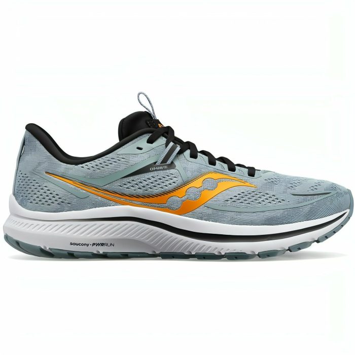 saucony omni 21 mens running shoes grey 37242457555152