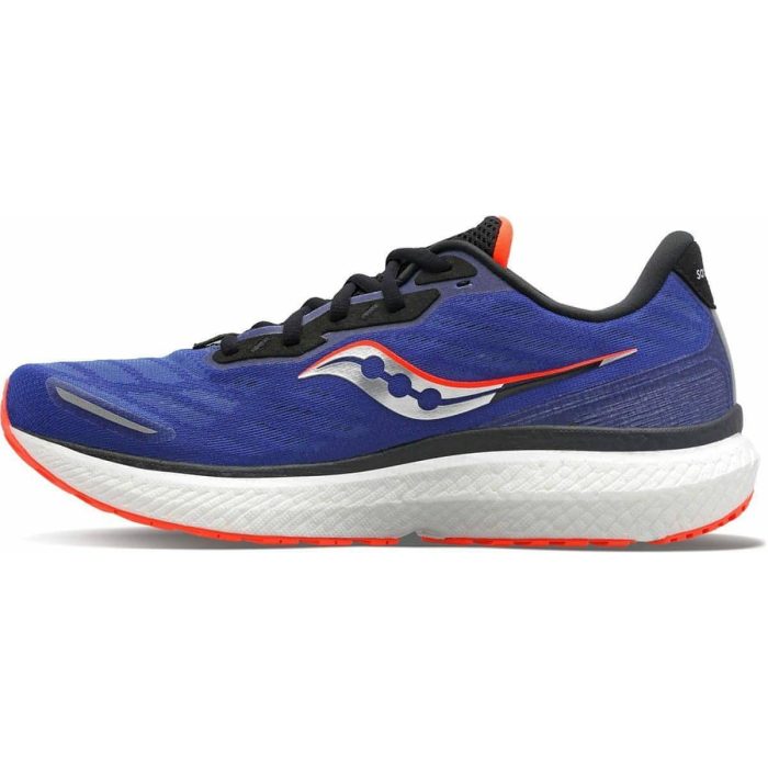 saucony triumph 19 mens running shoes blue 29769514451152