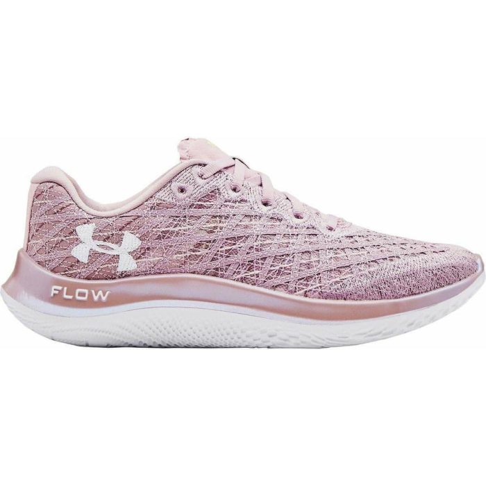 under armour flow velociti wind womens running shoes pink 29451509170384